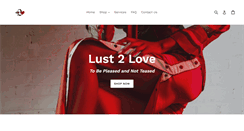 Desktop Screenshot of lust2love.com
